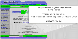 When I entered the contest I told a co-woker 'I never win anything.'