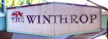 The Winthrop sign