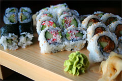 Two Koi sushi