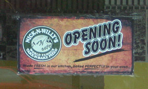 Nick-n-Willy's coming to Proctor